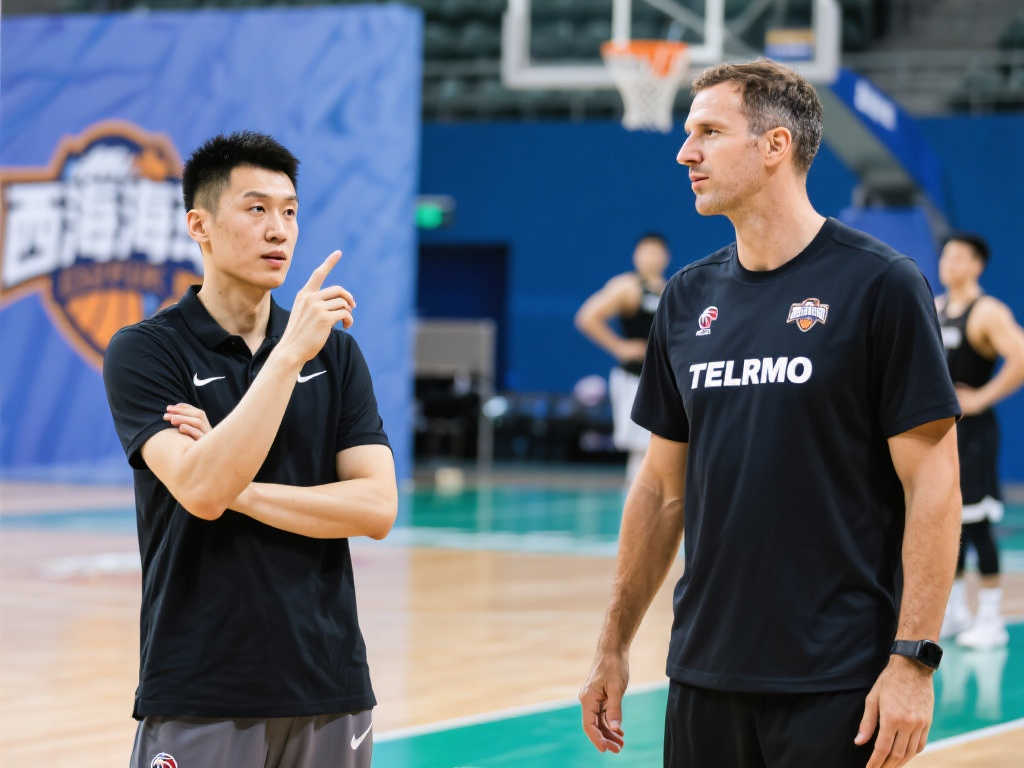 官方宣布：刘健担任西海岸助教，特尔莫出任体能教练